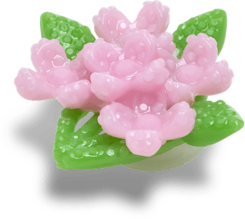 Аксессуары Jibbitz Beaded Pink Bouquet — фото 2