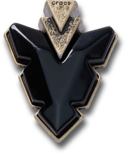 Аксессуары Jibbitz Gold and Black Arrowhead — фото 1