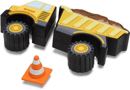 Сабо Jibbitz Make Your Own Construction Truck with Sound 5 Pack — фото 2