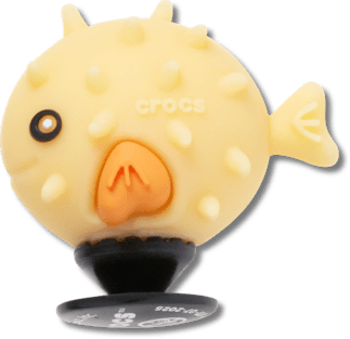 Сабо Jibbitz 3D UV Changing Puffer Fish