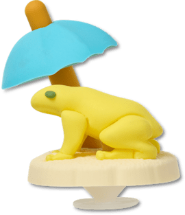 Сабо Jibbitz 3D Chilling Frog