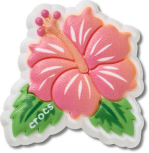 Сабо Jibbitz Blue Tropical Hibiscus
