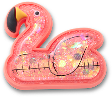 Сабо Jibbitz Squish Flamingo Floatie