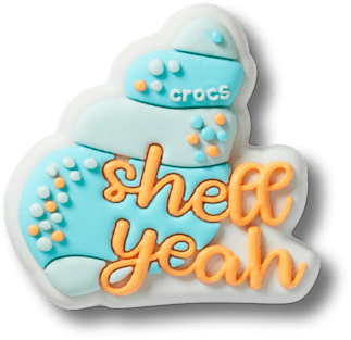 Сабо Jibbitz Shell Yeah