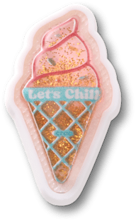 Сабо Jibbitz Squish Filled Ice Cream Cone