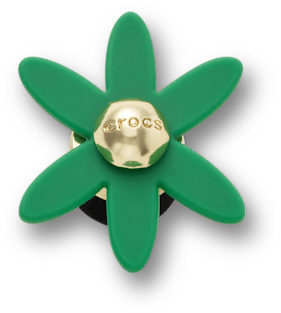 Сабо Jibbitz Retro Green Spinner Flower