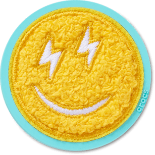 Сабо Jibbitz Mega Chenille Happy Face