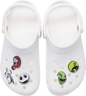Аксессуары Jibbitz Disney Tim Burton's The Nightmare Before Christmas Character 5 Pack — фото 3