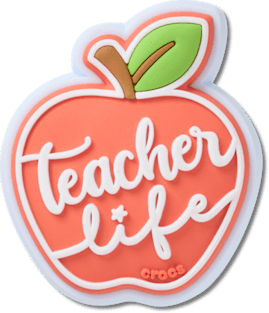 Аксессуары Jibbitz Teacher Life Apple — фото 1