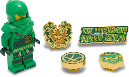 Аксессуары Jibbitz LEGO® Ninjago® Lloyd 5 Pack — фото 2