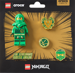 Аксессуары Jibbitz LEGO® Ninjago® Lloyd 5 Pack — фото 4