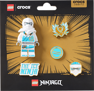 Аксессуары Jibbitz LEGO® Ninjago® Zane 5 Pack — фото 4
