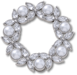 Аксессуары Jibbitz Pearl gem charm