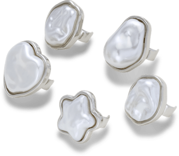 Сандалии Jibbitz Sandal C Charms Pearl 5 Pack — фото 2