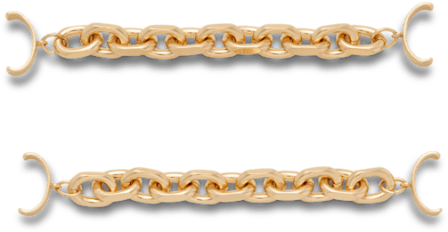 Сандалии Jibbitz Gold Sandal Chain 2 Pack
