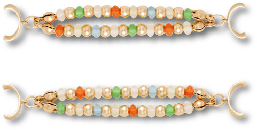 Сандалии Jibbitz Beaded Sandal Chain 2 Pack