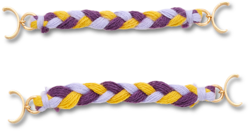 Сандалии Jibbitz Multi Woven Sandal Chain 2 Pk