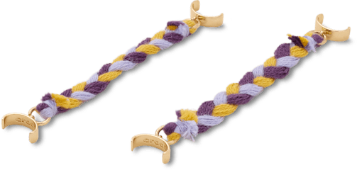 Сандалии Jibbitz Multi Woven Sandal Chain 2 Pk — фото 2