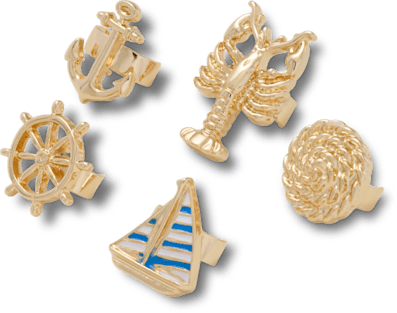 Сандалии Jibbitz Sandal C Charms Nautical Icon 5 Pack — фото 2