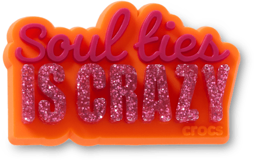 Сабо Jibbitz Soul Ties is Crazy