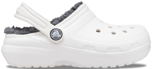 Fuzzy Crocs Kids White Lined Crocs Size Buy Crocs White Classic