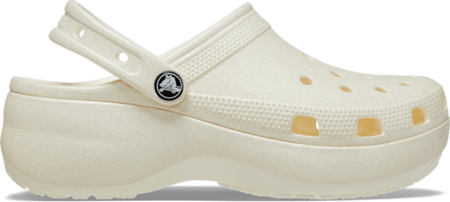 Women's Classic Platform Glitter Clog - Crocs