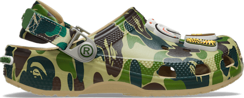 BAPE X Crocs Classic Clog Kids - Crocs