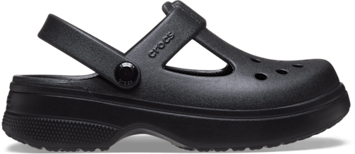Сабо Crocs Classic Mary Jane для малышей, цвет: Чёрный — фото 1