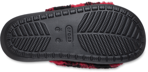 Сандалии Crocs Classic Buffalo Check, цвет: Чёрный — фото 4