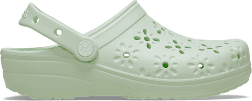 Classic Floral Cut-Out Clog