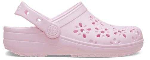Kids' Classic Floral Cut-Out Clog