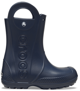 Ботинки Crocs Handle It Rain Boot для малышей, цвет: Тёмно-синий