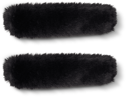 Аксессуары для волос Crocs Faux Fur Back Strap Scrunchie Btc — фото 2