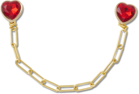 Сумки Jibbitz Gold Paperclip Chain