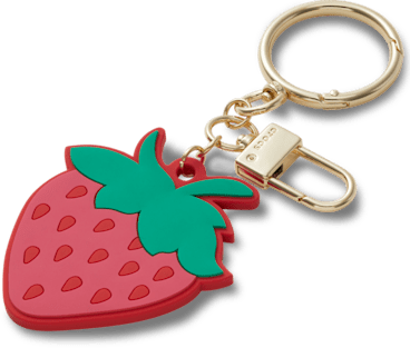 Strawberry Bag Charm Red
