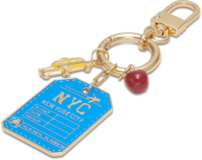 Брелоки Jibbitz New York City Bag Charm