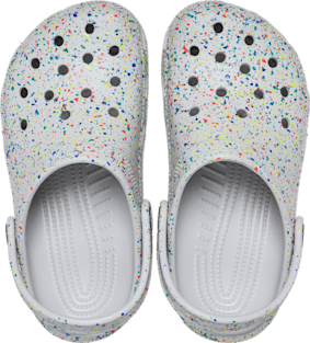 Детские сабо Crocs Classic Glow Paint Splatter, цвет: Разноцветный — фото 3