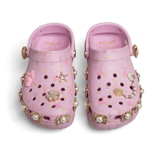 Женские сабо Crocs LoveShackFancy Classic Platform, цвет: Розовый — фото 4