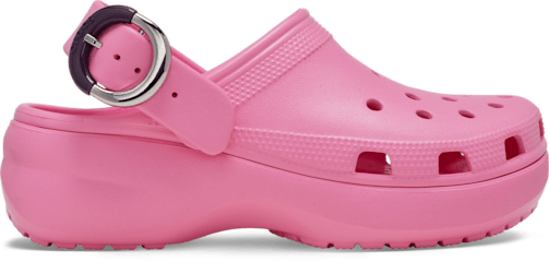 Classic Platform Dipped Buckle Clog