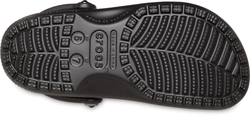 Сабо Crocs Classic Clog with Swarovski® Crystals, цвет: Чёрный — фото 4