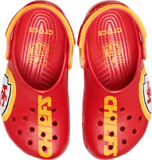 Детские сабо Crocs NFL Kansas City Chiefs Graphic Classic, цвет: Разноцветный