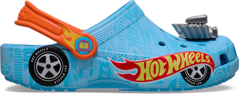 Детские сабо Crocs Hot Wheels Classic, цвет: Разноцветный — фото 3