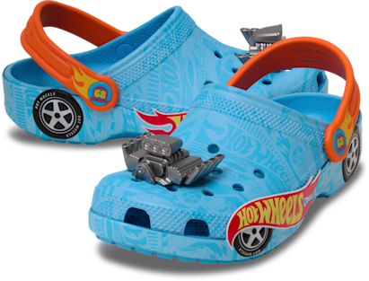 Сабо Crocs Hot Wheels Classic для малышей, цвет: Разноцветный — фото 2