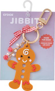 Брелоки Jibbitz Gingerbread Man Bag Charm — фото 3