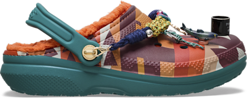 Сабо Crocs Pendleton Classic Lined Clog, цвет: Разноцветный — фото 3