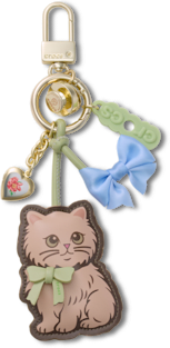 Брелоки Jibbitz Romantic Persian Kitten Bag Charm — фото 1
