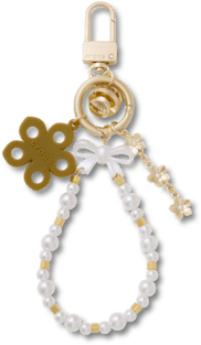 Брелоки Jibbitz Pearl and Bow Bag Charm — фото 1