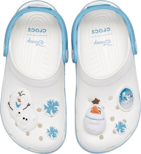 Детские сабо Crocs Disney Frozen Olaf Classic, цвет: Разноцветный — фото 1