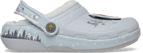 Детские сабо Crocs Peanuts Holiday Classic Lined, цвет: Разноцветный — фото 3