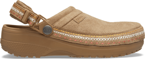 Crafted Vegan Suede Stitch Clog